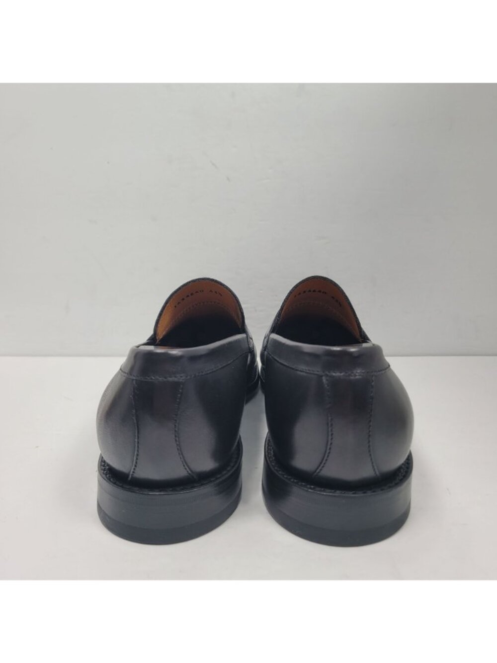 Hall Madden Men's Penny Loafer Dress Shoes Made in Italy US Size 10.5 EU 43.5 - Picture 4 of 8